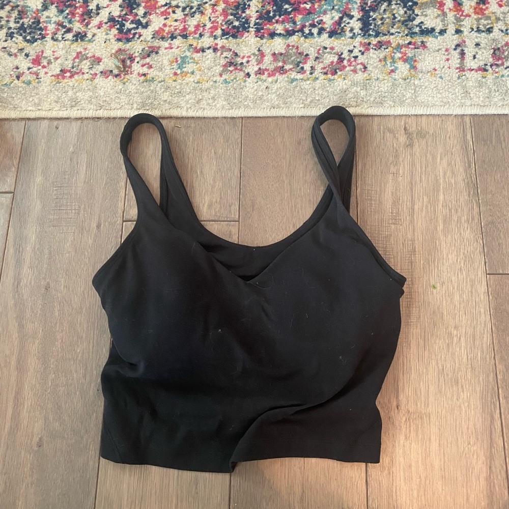 COPY - Black Lulu Align Tank